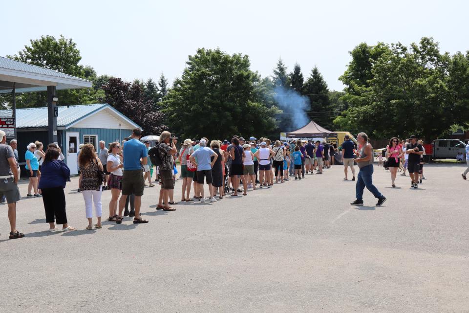 Image of the lineup for grilled food