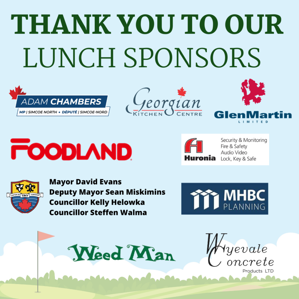 Thank you to our Lunch Sponsors