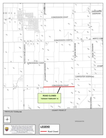 concession 2 closure map